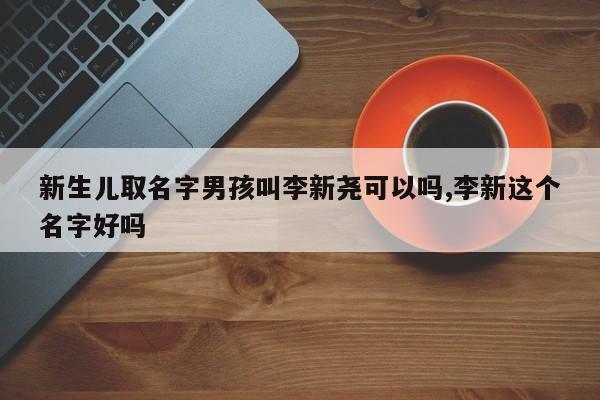 新生儿取名字男孩叫李新尧可以吗,李新这个名字好吗